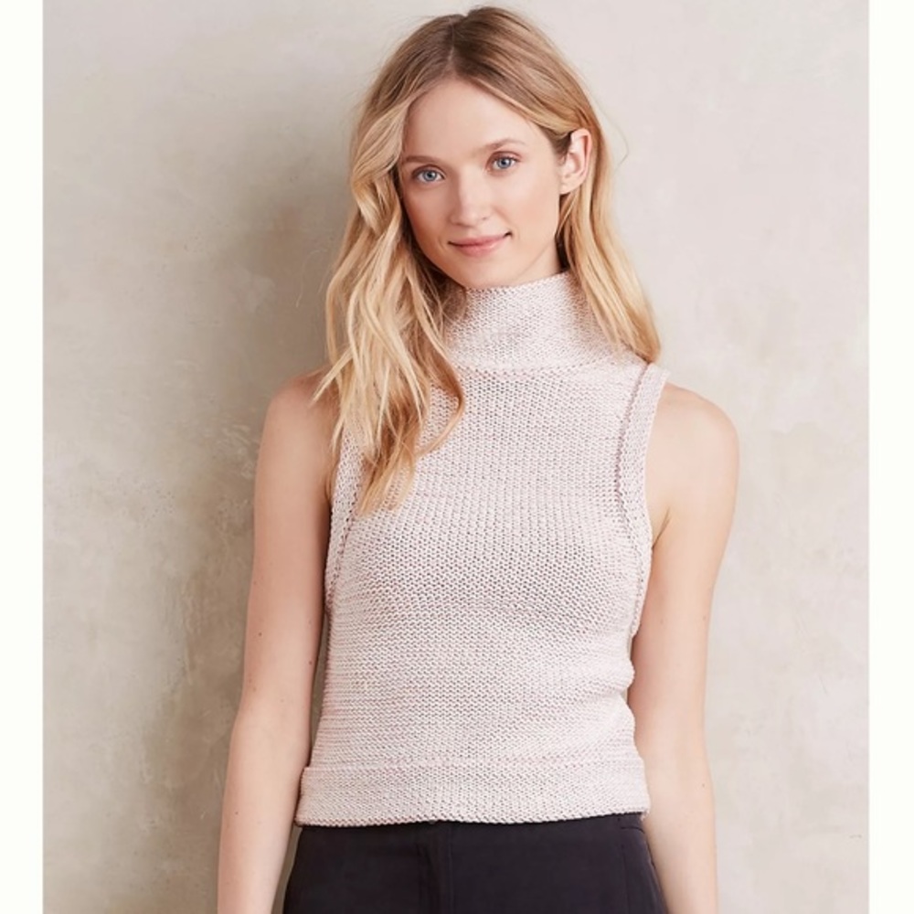 Anthropologie Turtleneck Midi Tank
Kathryn Mccarron large blush. NWT!! #145